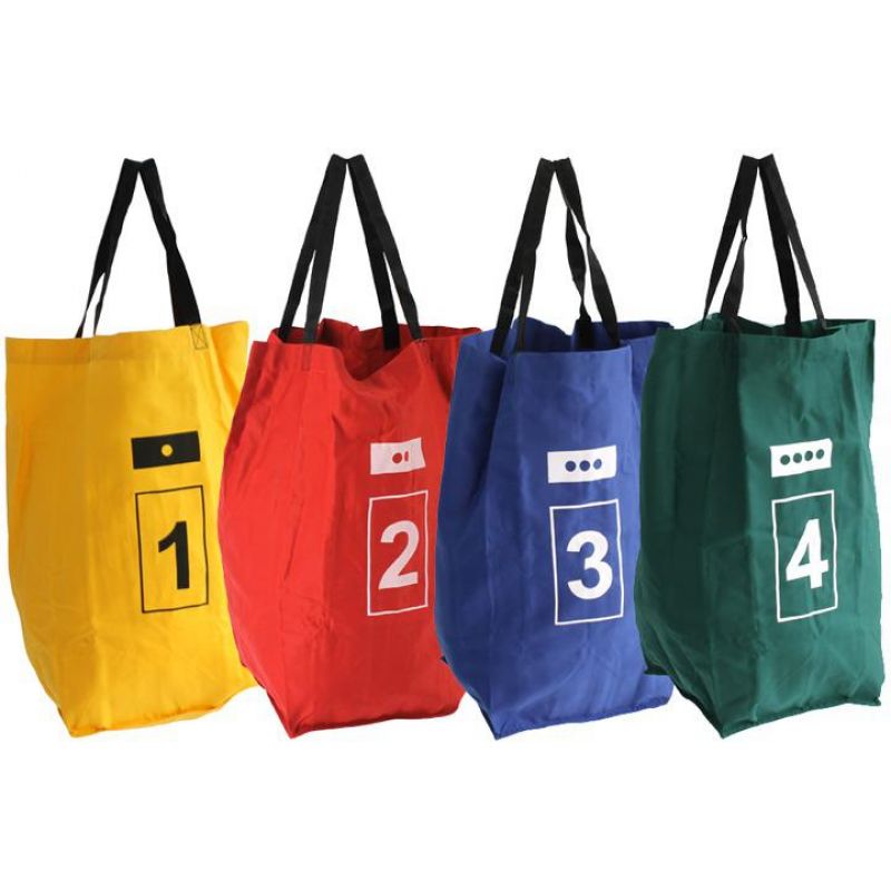 Jumping bags with handles and numbers In preparation Your Sports Performance