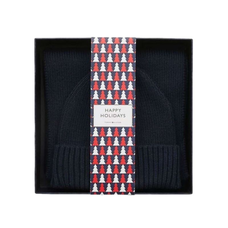 Tommy Hilfiger Jr hat + scarf AU0AU01651 Clothing/Lifestyle/Tommy Hilfiger Tommy Hilfiger