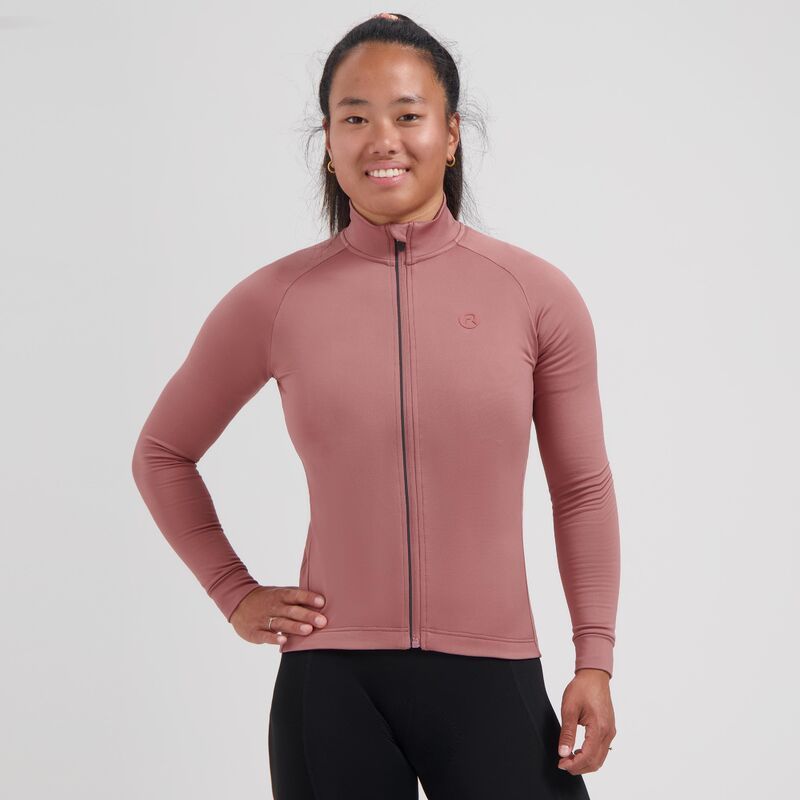 Rogelli women's sweatshirt ESSENTIAL II pink XS Rogelli/Rower/Woman/Koszulki Długi Rękaw Your Sports Performance