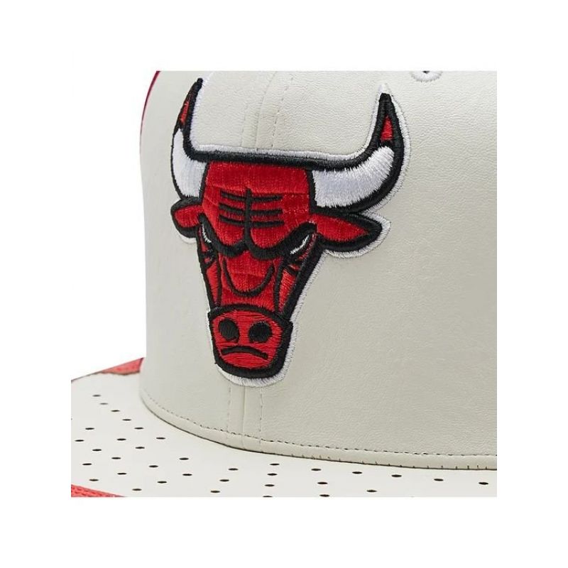 Mitchell & Ness NBA Day One Snapback Bulls Cap 6HSSMM19224-CBUWHRD Clothing/Basketball/Mitchell & Ness Your Sports Performance