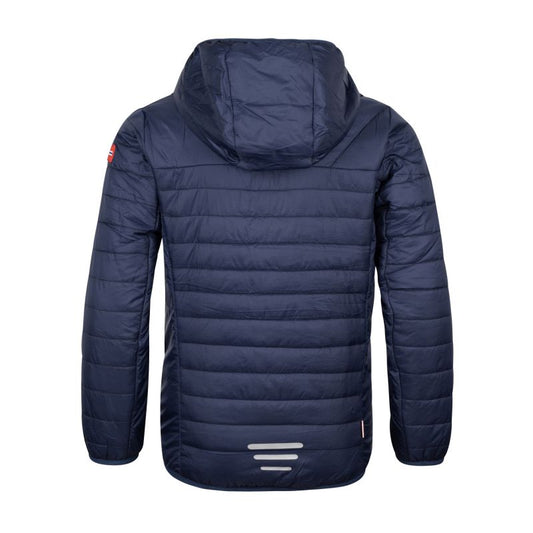 Trollkids Kids Eikefjord Jacket, navy/bright green, ultralight transitional jacket for boys/girls (463-100) In preparation Your Sports Performance