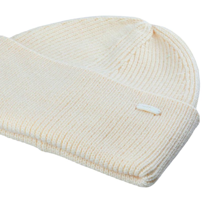Women's hat 4F F447 cream 4FWAW24ACAPF447 11S To be categorized Your Sports Performance