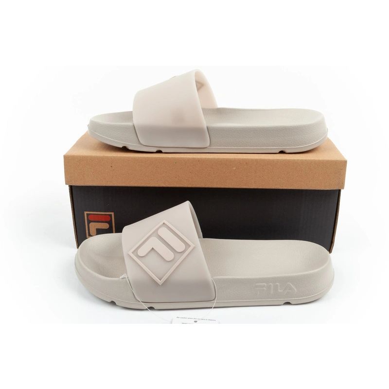 Fila women's sports slippers Morro comfortable shoes beige fashionable Fila