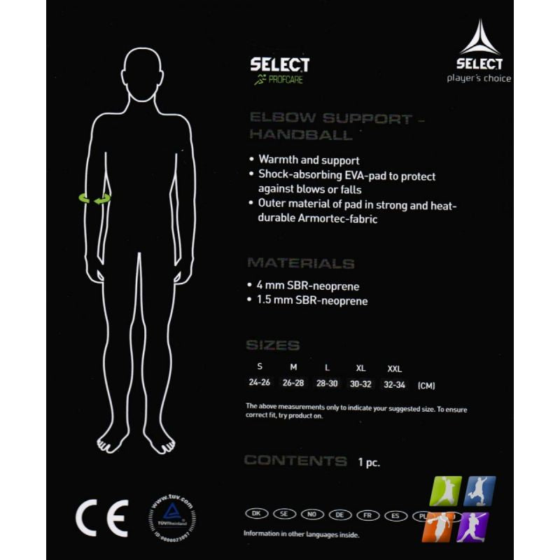 Elbow pad with Select 6603 stiffener Accessories/Protectors and knee pads Select