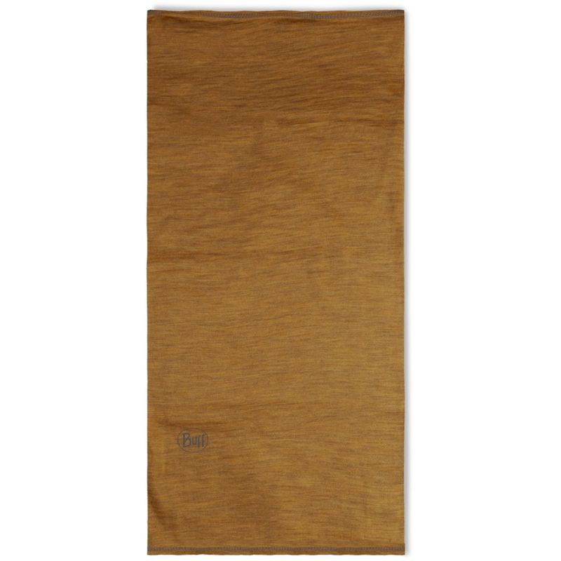 BUFF MERINO LIGHTWEIGHT SOLID MUSTARD-MUSTARD bandana -ONESIZ-Standard Odzież militarna/Chusty, arafatki, kominy Your Sports Performance
