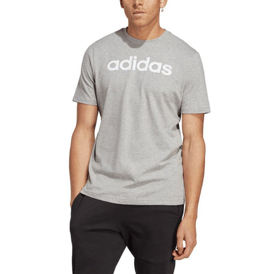 adidas Essentials Single Jersey Linear Embroidered Logo Tee M IC9277 Clothing/Lifestyle/T-shirts Adidas