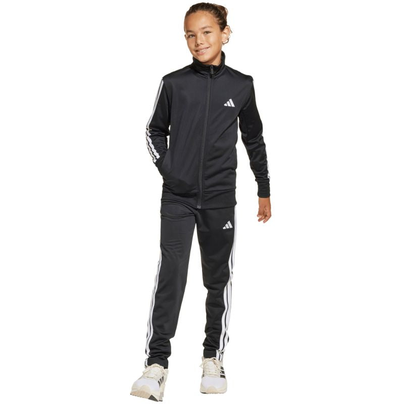 adidas Essentials Climacool Kids 3 Stripes Training Tracksuit 205 Black JD6502 In preparation Adidas