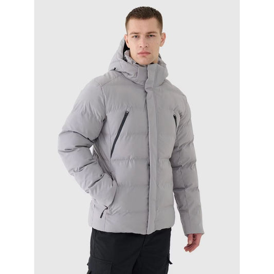 Men's winter down jacket with synthetic filling, 10000 membrane, 4F 4FWAW24TDJAM512-25S *Kategoria tymczasowa Your Sports Performance