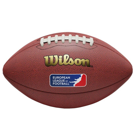 Wilson European League Mini Replica Ball WF4013801XB Brown 6 Accessories/Balls/American Football Your Sports Performance