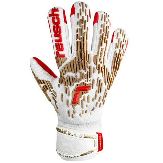 Reusch Attrakt Freegel Silver M 5370235 1011 goalkeeper gloves Accessories/Gloves Your Sports Performance