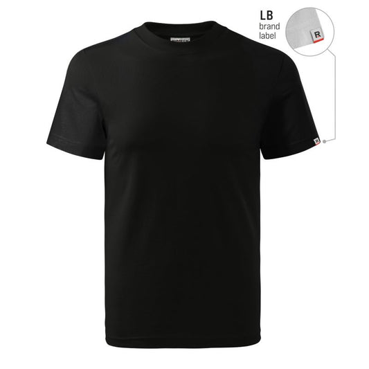Malfini Base M MLI-R06LB T-shirt, black Clothing/Lifestyle/T-shirts/Malfini Malfini