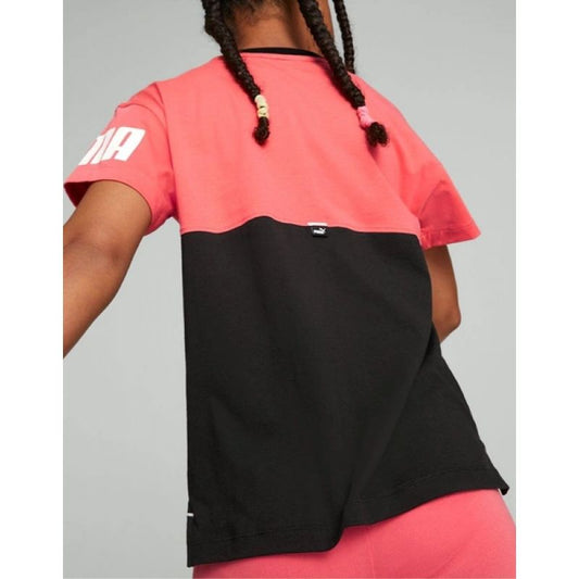 Puma Power Colorblock Jr T-shirt 670204 35 Clothing/Lifestyle/T-shirts Puma