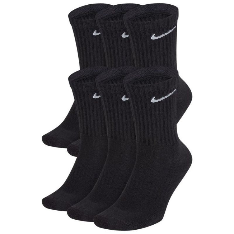 Nike Everyday Cushion Crew Socks - 6-Pack (SX7666-010) Clothing/Training/Socks/Unisex Nike