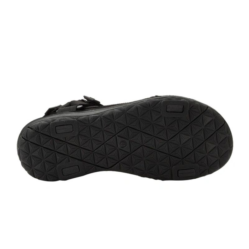 Lee Cooper men's shoes with velcro straps for summer beach sandals, lightweight black Lee Cooper