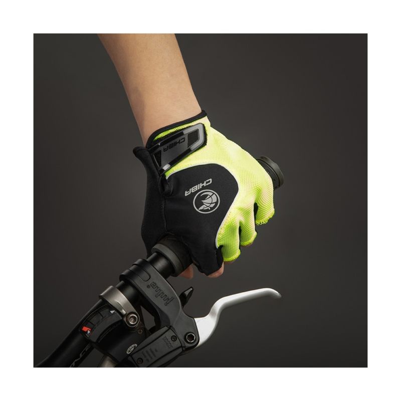 CHIBA COOL AIR gloves yellow M Clothing Your Sports Performance