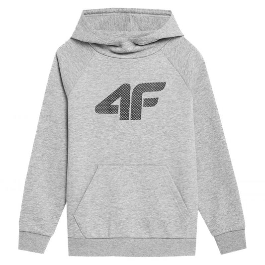 Sweatshirt 4F Jr 4FJSS23TSWSM220 cool light gray Clothing/Lifestyle/4F 4F