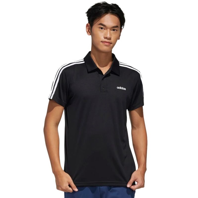 Polo shirt Adidas M D2D 3S PO M FL0321 Clothing/Football Adidas