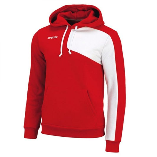 ERREA Malik Hoodie Size XL Red/White In preparation Your Sports Performance