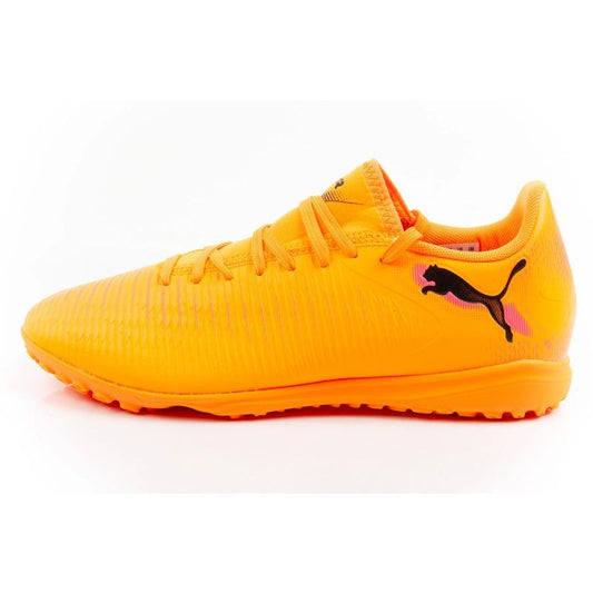 Puma men's sports shoes Future 8 Play TT turf football shoes orange Puma