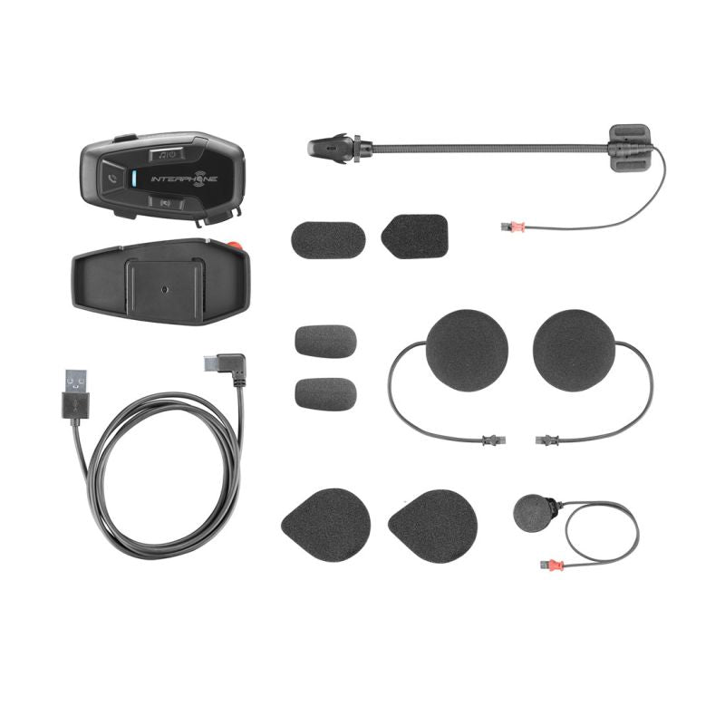 INTERPHONE U-COM 7R motorcycle intercom, set for 1 helmet In preparation Your Sports Performance