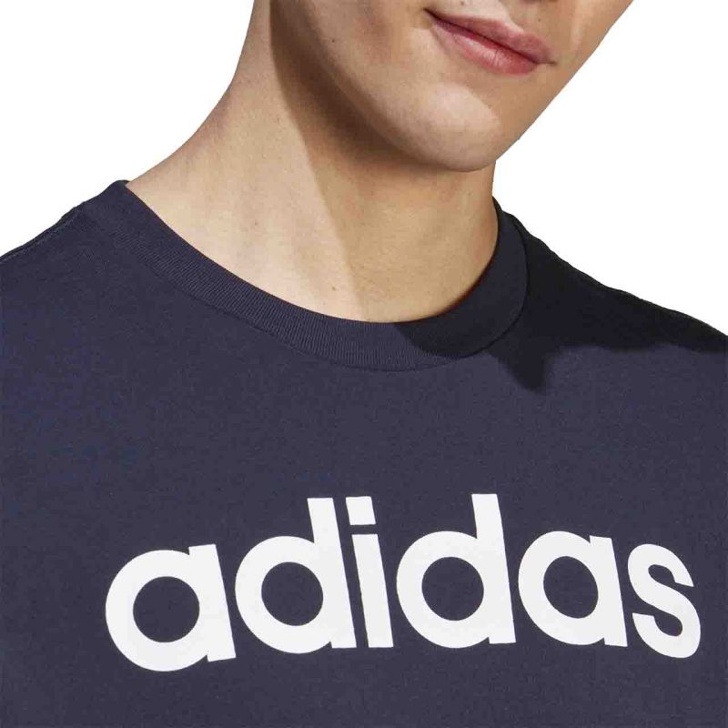 adidas Essentials Single Jersey Linear Embroidered Logo Tee M IC9275 Clothing/Training Adidas