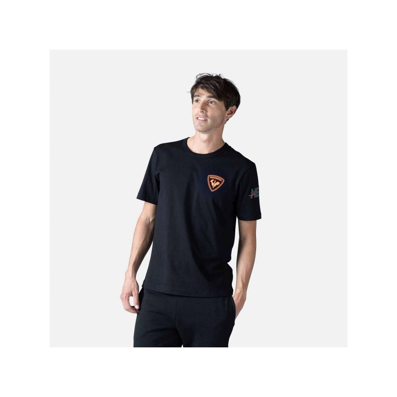 Rossignol Hero Gradient Tee T-Shirt black Import z PMSport Your Sports Performance