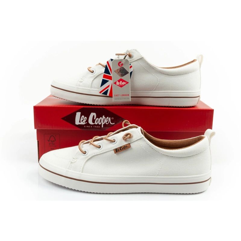 Lee Cooper women's sports shoes sneakers fashionable white comfortable