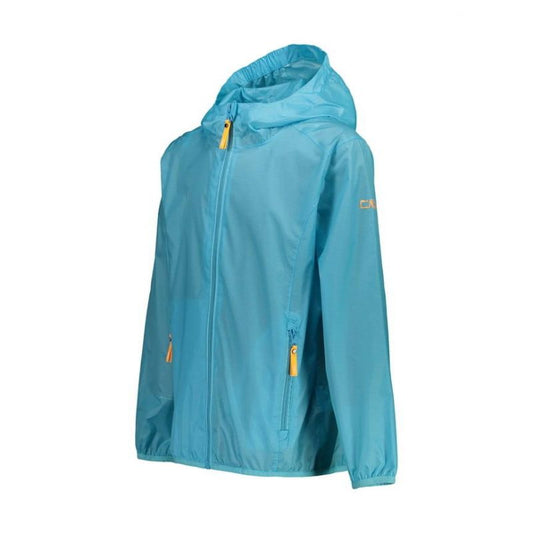 Cmp Kid G Rain Fix Hood Jr Jacket 3X53255-L384 Clothing/Outdoor/ CMP Your Sports Performance