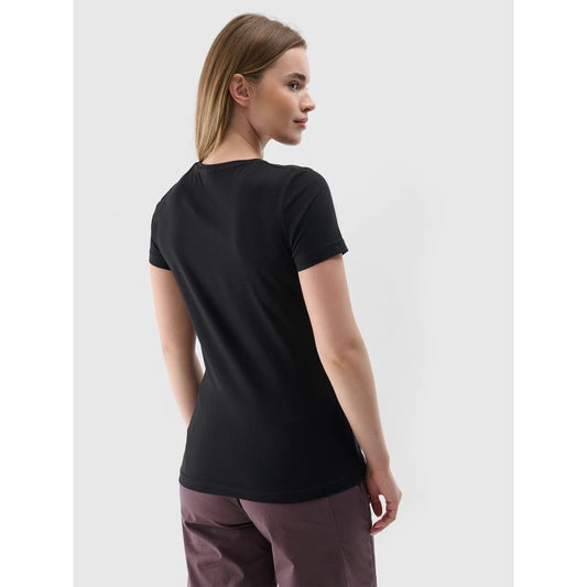 Women's slim T-shirt with print 4F 4FRSS24TTSHF2499-20S *Kategoria tymczasowa Your Sports Performance
