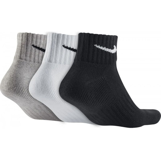 Nike 3 pack Value Cotton Quarter SX4926-901 socks Clothing/Training/Socks/Unisex Nike