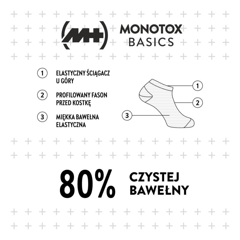 Monotox Basics Socks 3-pack SKS20PKG Clothing/Training/Socks/Unisex/Monotox Asics