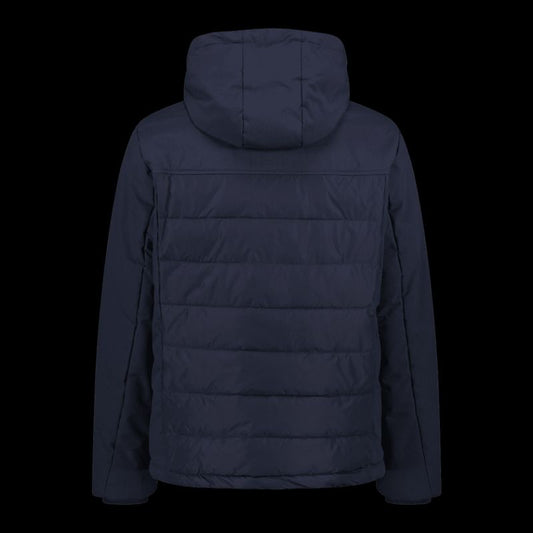 CMP men's winter jacket with hood, sports, insulated, navy blue (34K0147/N950) CMP