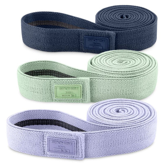 Set of 3 Spokey COTI FLEX SET fabric resistance bands In preparation Your Sports Performance