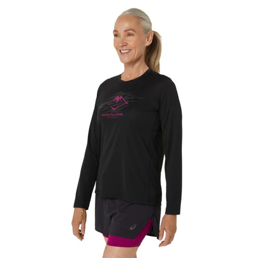 Asics Fujitrail Logo LS Top W 2012D042-001 T-shirt Clothing/Running Asics