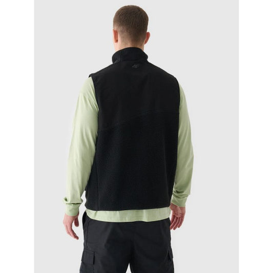 Men's sherpa vest with stand-up collar 4F 4FRAW24TVESM172-20S *Kategoria tymczasowa Your Sports Performance