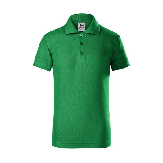 Kids Pique Polo Shirt (Grass Green) Your Sports Performance