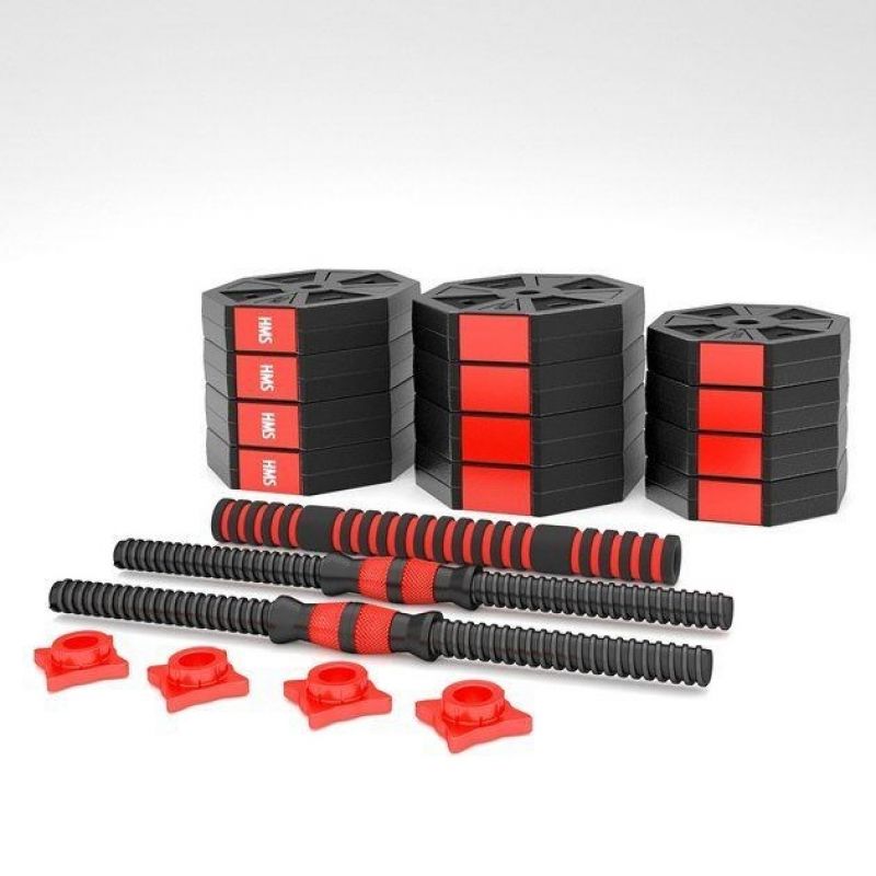 Composite dumbbell HMS SGC30 30kg + barbell In preparation Your Sports Performance