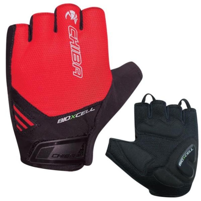 CHIBA BIOXCELL AIR gloves red S Clothing Your Sports Performance