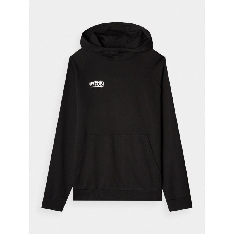 Men's sweatshirt with hood, open, 4F 4FRAW24TSWSM2072-20S 4f