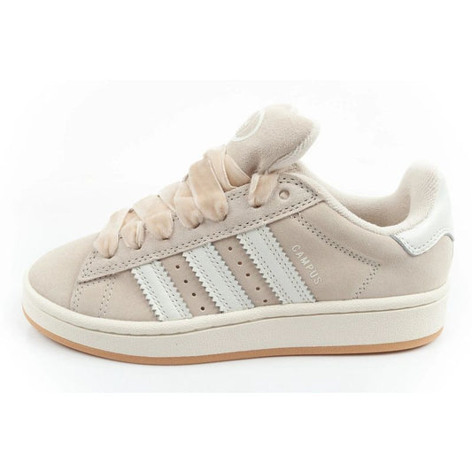 Adidas women's sports shoes Campus 00s leather sneakers beige Campus