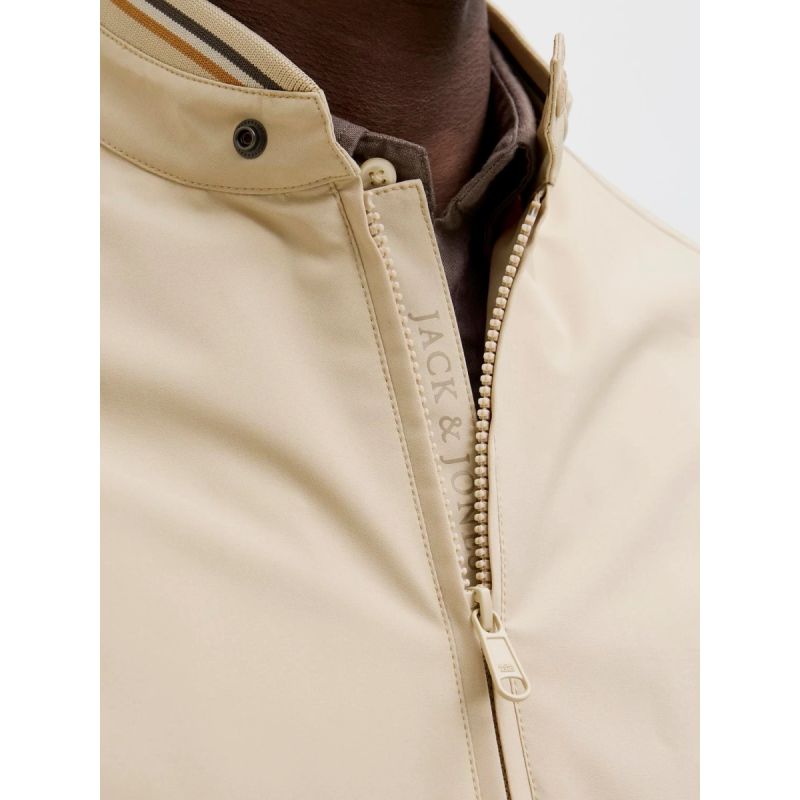 Jack&Jones men's jacket JPRBLUBRAD BOMBER JACKET SN 12273393 WHITE PEPPER Jack&Jones