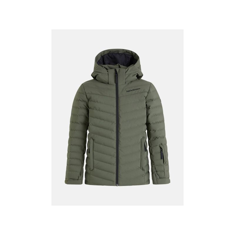 Peak Performance Jr Frost Ski Jacket Green Import z PMSport Your Sports Performance