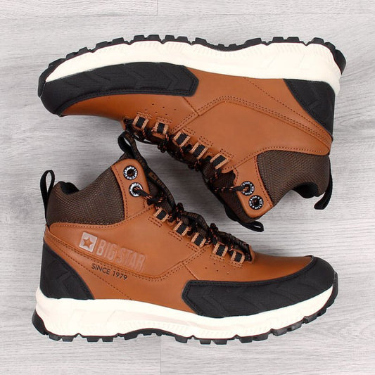 Hiking boots uninsulated Big Star Jr II274453 camel Footwear/Outdoor/4f/zimowe Your Sports Performance