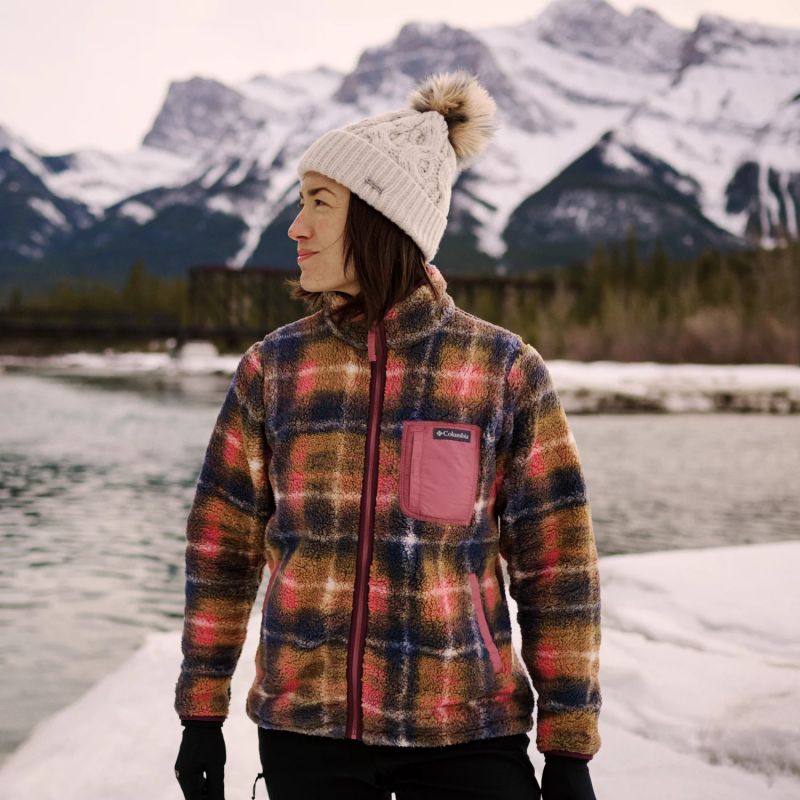Columbia Boundless Days Cable Knit Pom Beanie W 2092641278 Clothing/Outdoor/Czapki, szaliki, rękawiczki, maski/Columbia Your Sports Performance