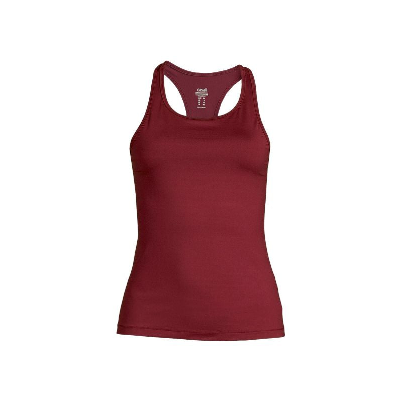 CASALL Essential Racerback sports shirt evening red Import z PMSport Your Sports Performance