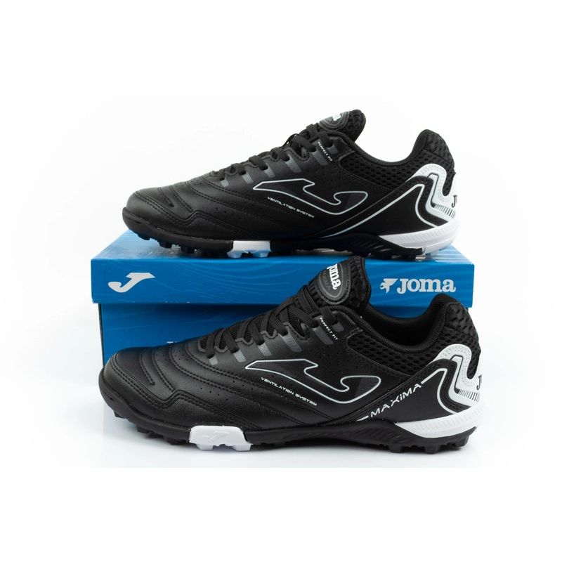 Joma men's sports shoes Maxima 2501 indoor football shoes black Maxima