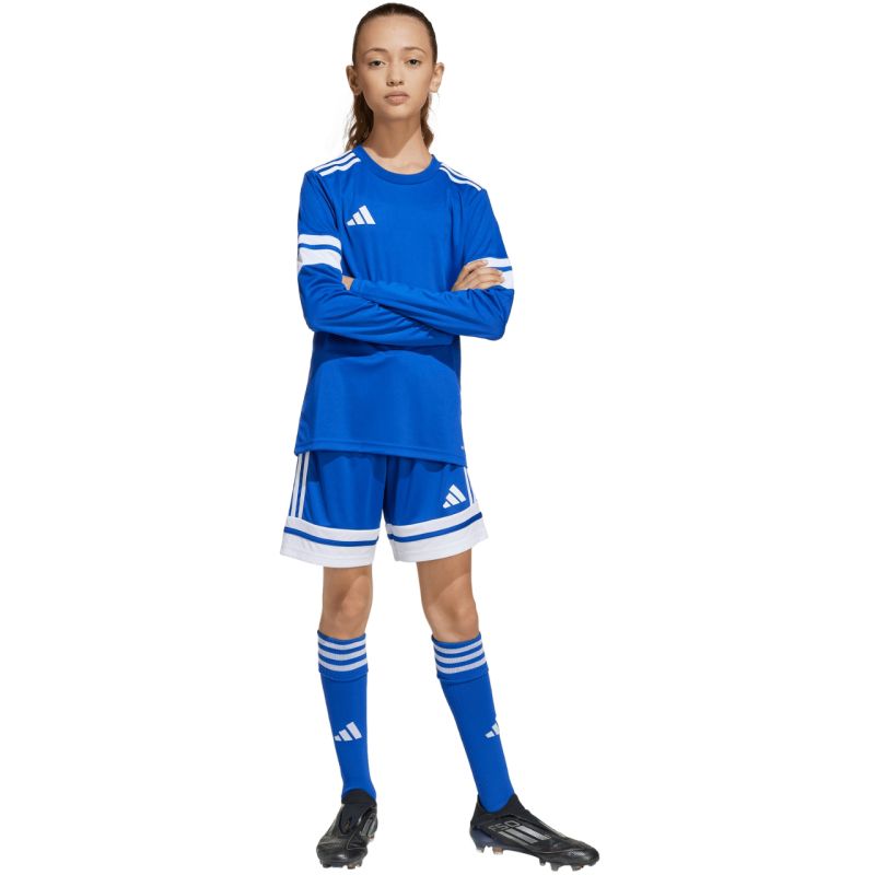 adidas Squadra 25 Long Sleeve Kids T-Shirt Blue JJ0046 In preparation Adidas