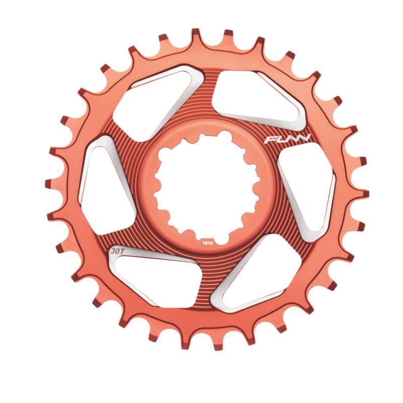 FUNN SOLO DX mechanical chainring red 30T In preparation Your Sports Performance