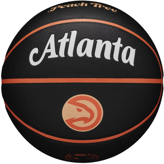 Wilson NBA Team City Collector Atlanta Hawks Ball WZ4016401ID basketball Accessories/Balls/Basketball Your Sports Performance