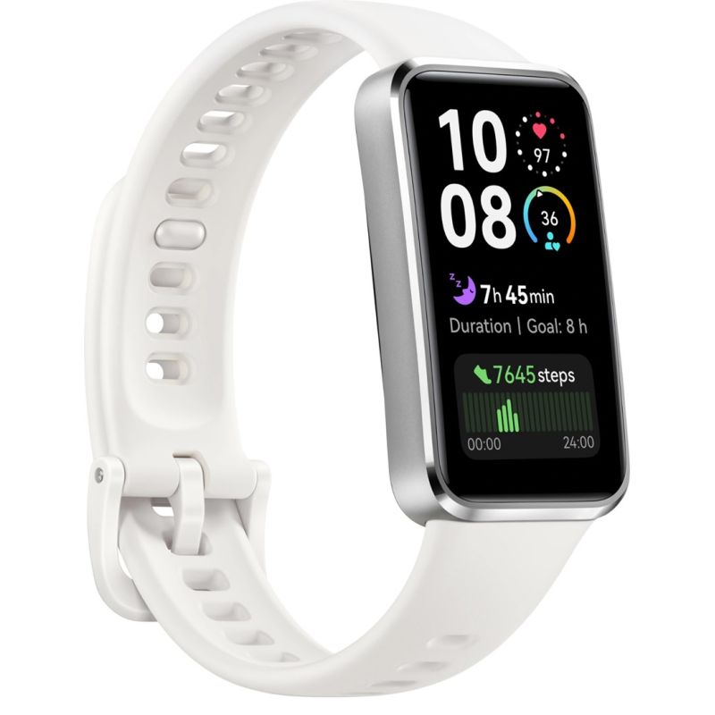 Huawei Band 10 Sports Band (White), Nora-B29F | Huawei In preparation Your Sports Performance